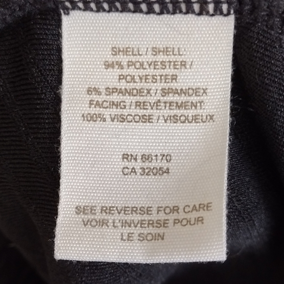 Free People Black Textured Bodycon Cross Back Cutout Dress Size Large - Picture 6 of 10